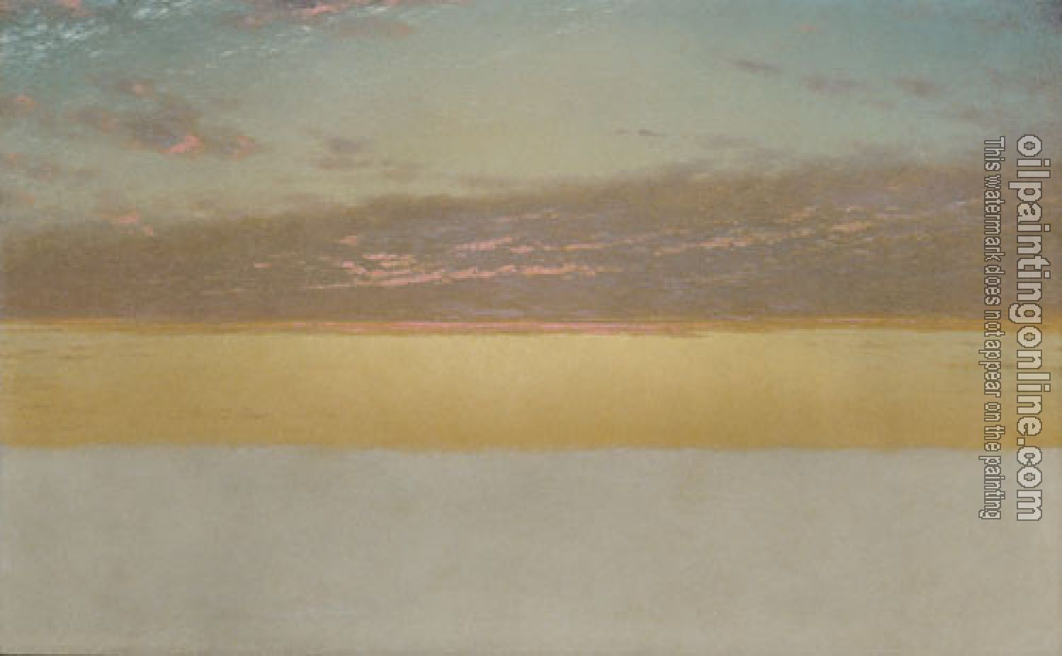 John Frederick Kensett - Sunset Sky
